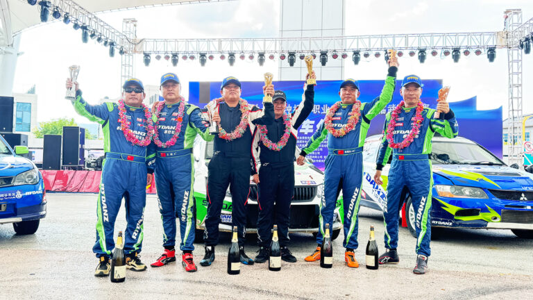 Gravel Fury, Glory Secured! RYDANZ Tyre Team Conquers the Linwu Rally Track!