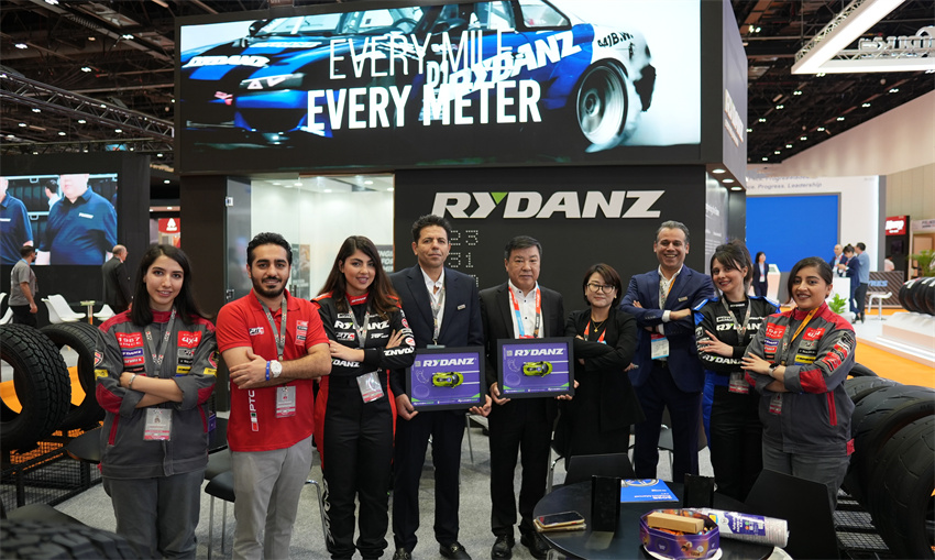 RYDANZ Tyres Stand Out at Automechanika Dubai 2025, Showcasing Motorsport DNA and Global Competitiveness