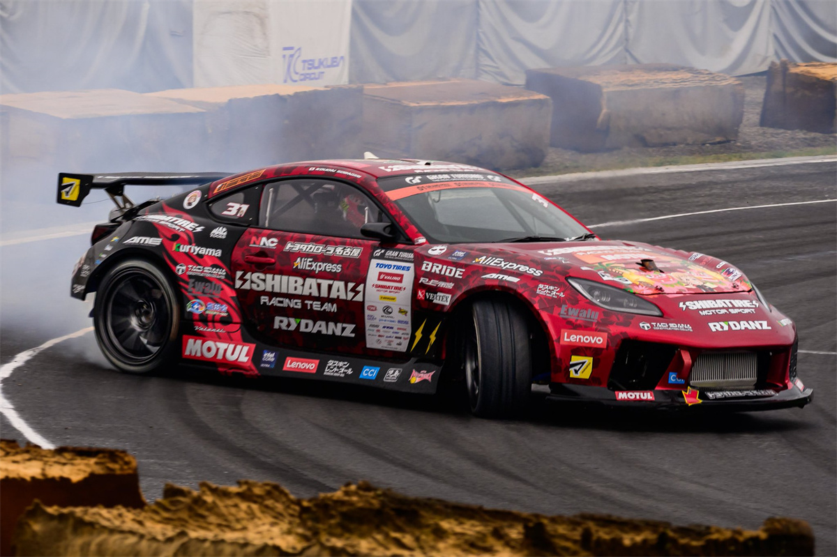 RYDANZ Joins SHIBATA Racing Team at 2026 D1GP Tsukuba as Koudai Sobagiri Takes RD.3 Tanso Victory and RD.4 Tsuiso Podium